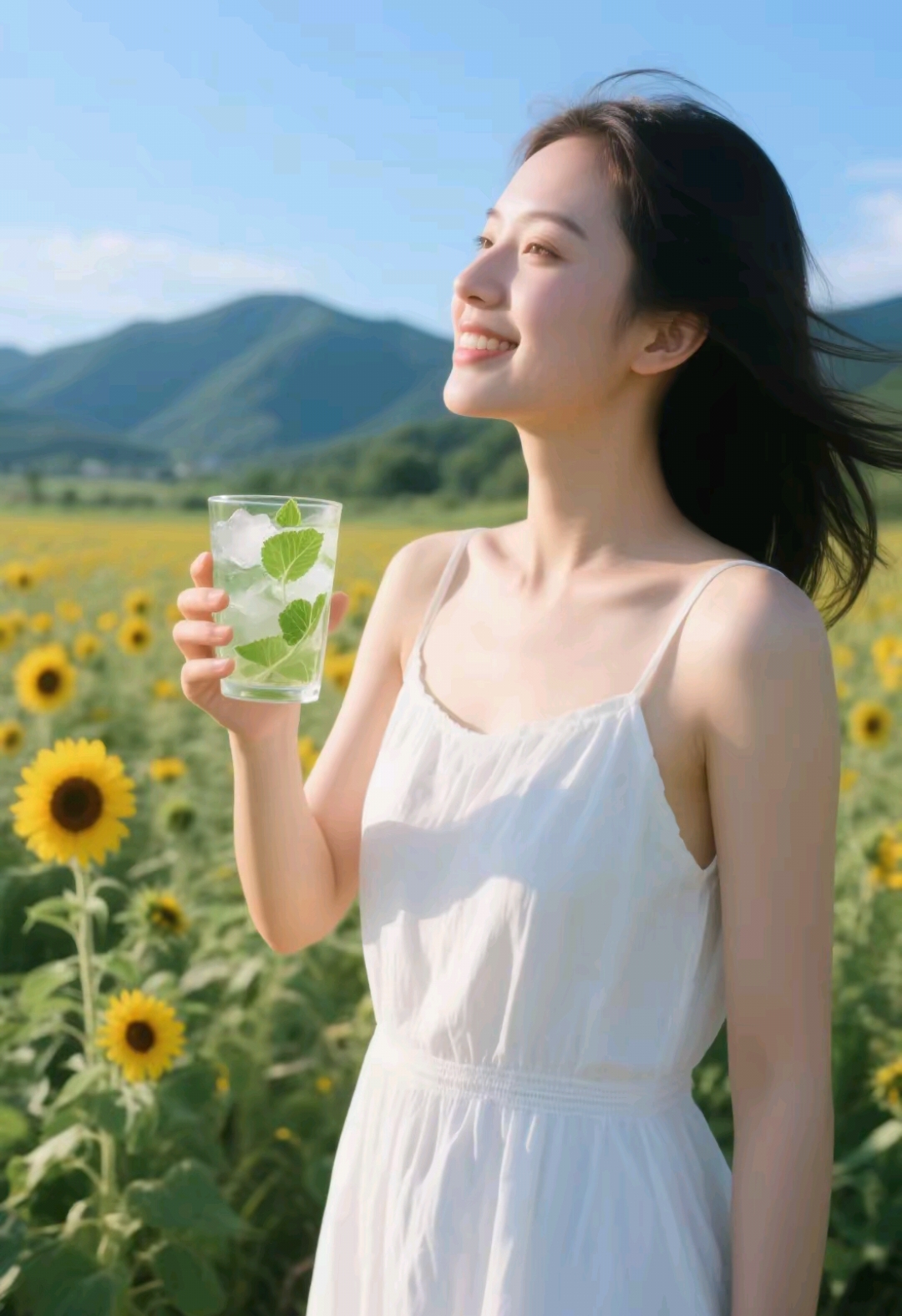 柏油马路在脚下融化黏黏糊糊粘着鞋底;蝉在拼命扯着嗓子仿佛要将
