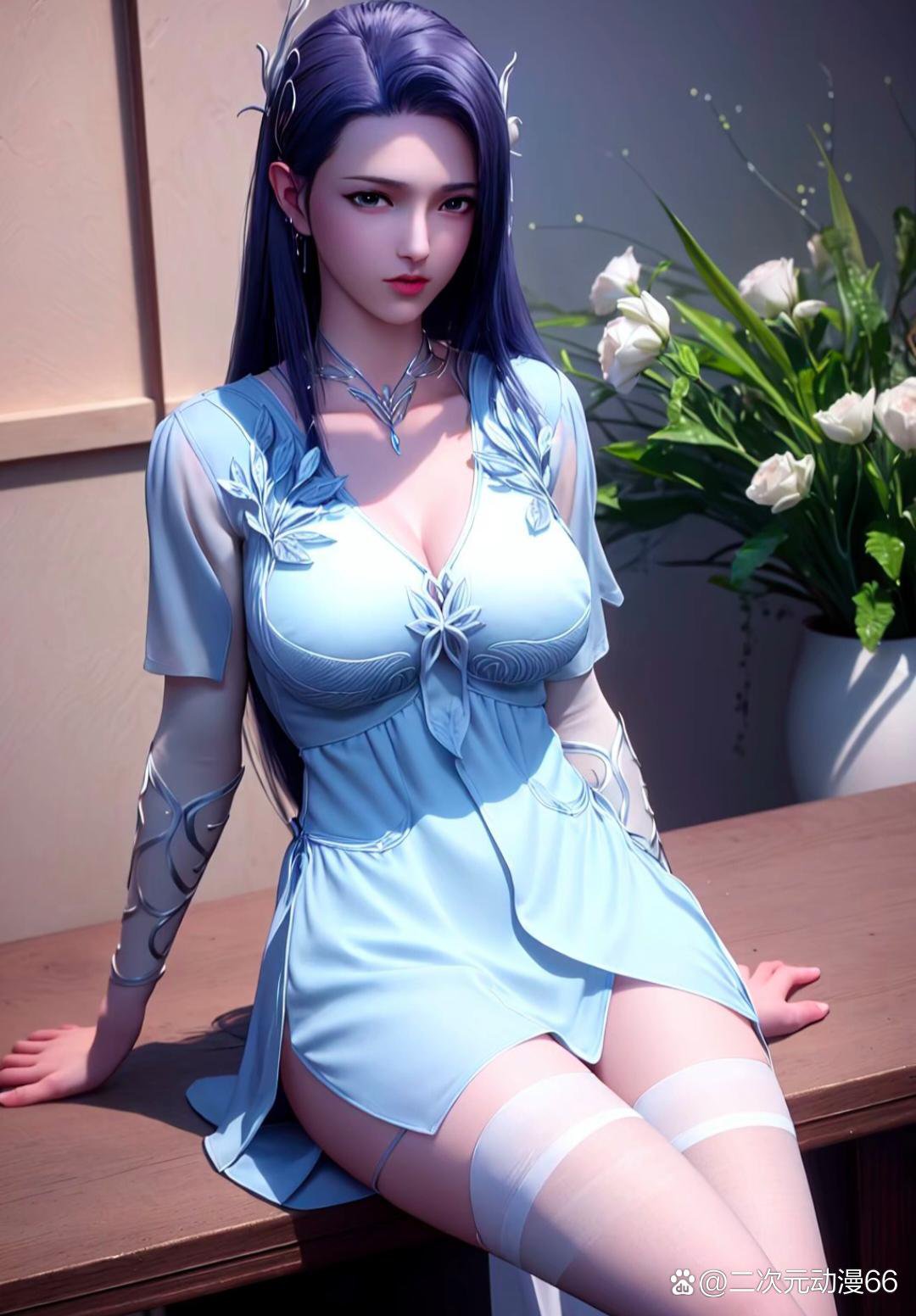她是唐三的母亲,也是一种美丽而神秘的十万年魂兽[打call][打call][打