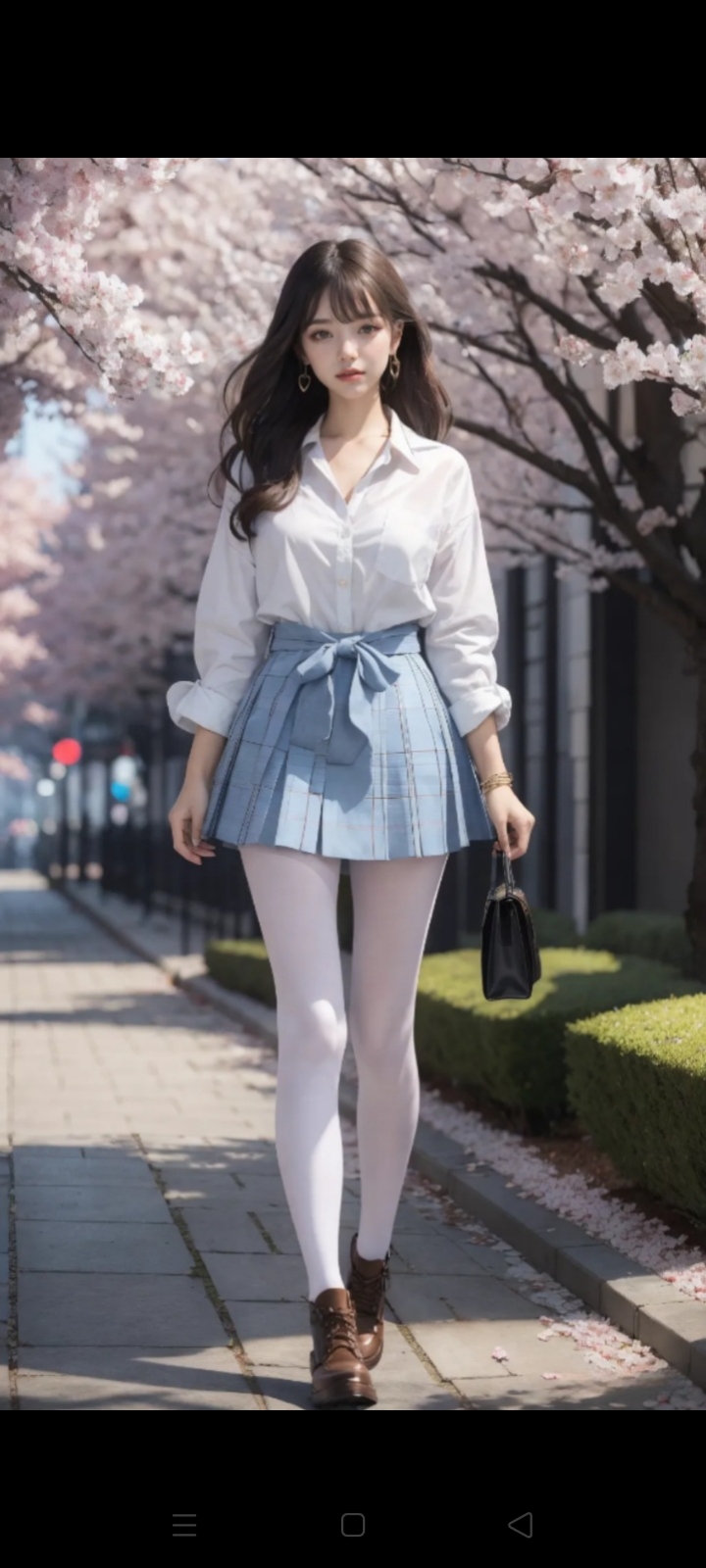 穿白丝超短裙的动漫美女![打招呼][得了您勒]