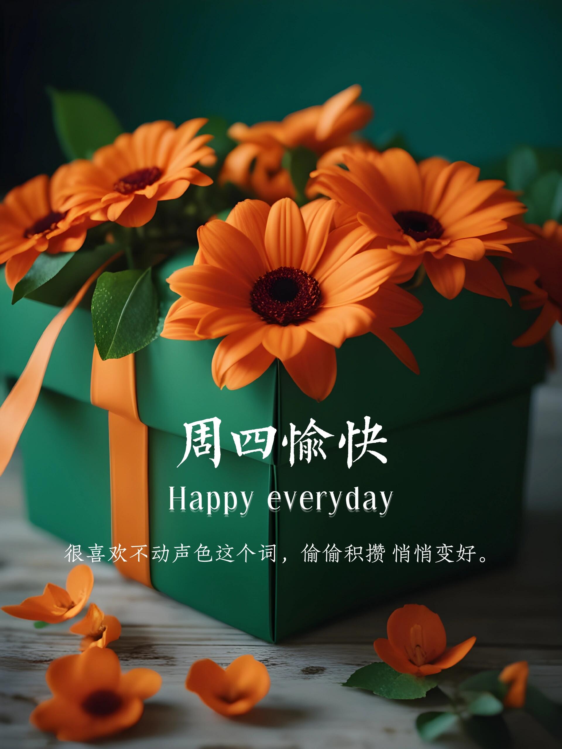 晨露晶莹映碧空, 周四清风送暖融