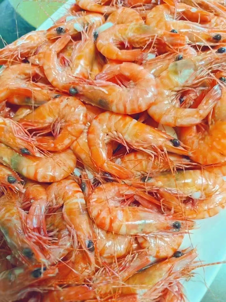 纯野生正当季黑节虾!鲜甜可口!白灼很好吃!