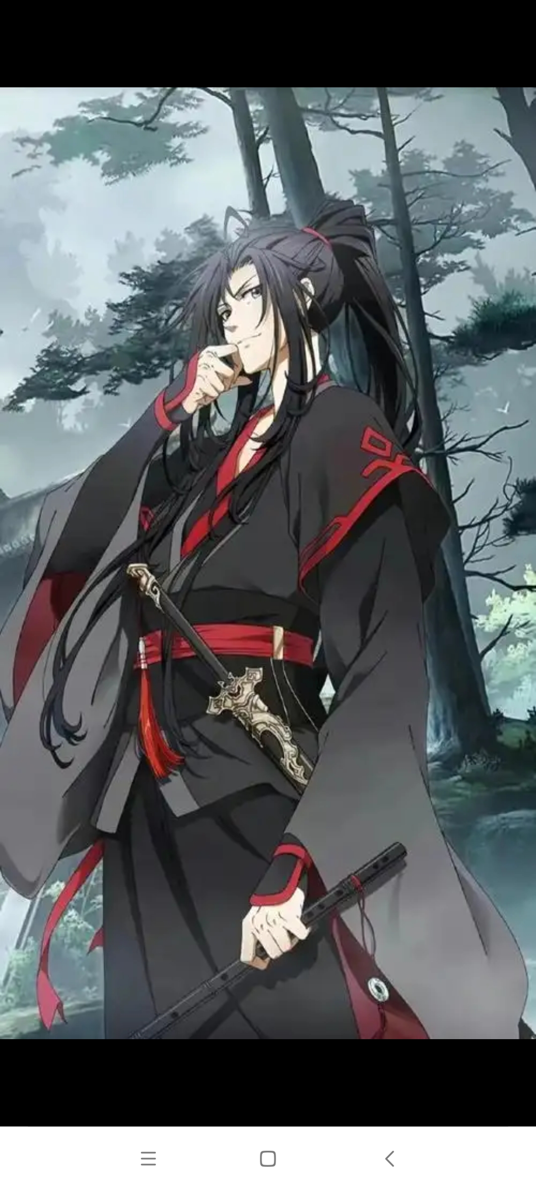 夷陵老祖魏无羡(嘿嘿,羡羡真帅)