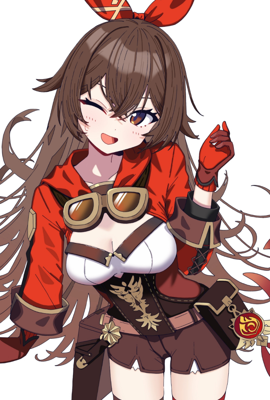 原神# 侦查骑士 安柏! twi:@morumoru_x