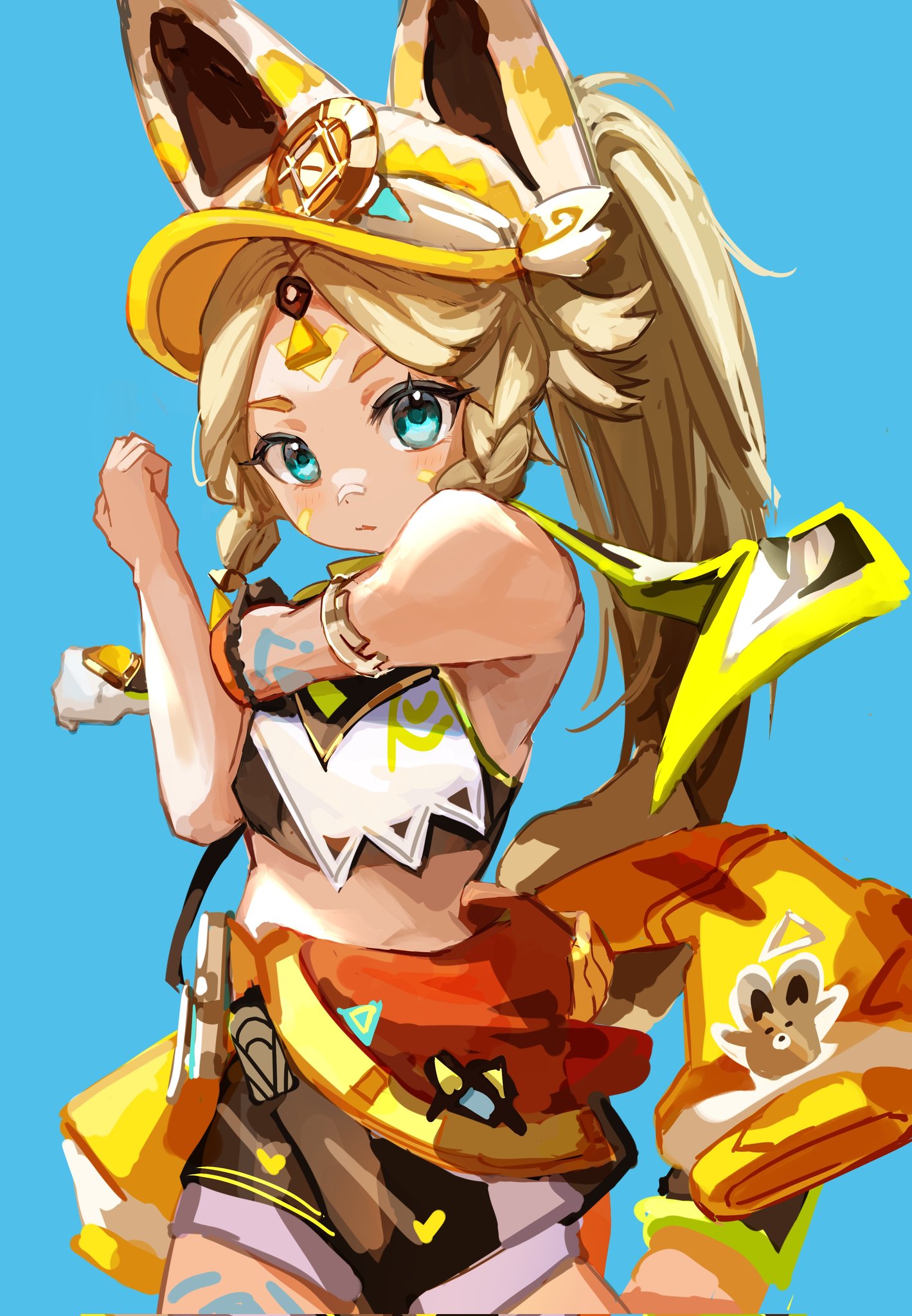 原神 纳塔新角色可爱捏 twi@fusyo