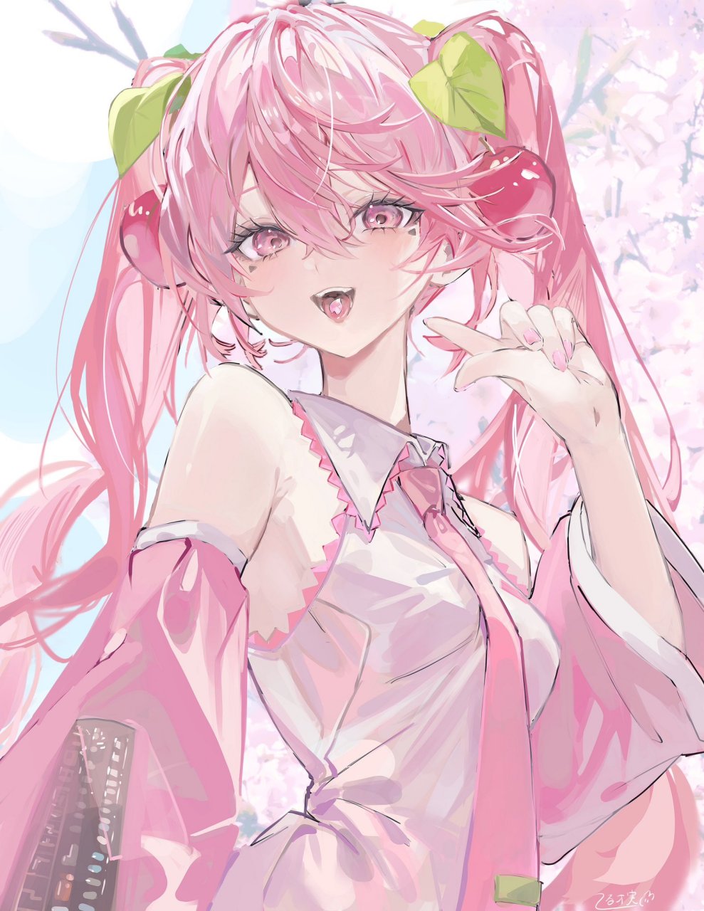 二次元# 今日份miku twi:@_tail_ear