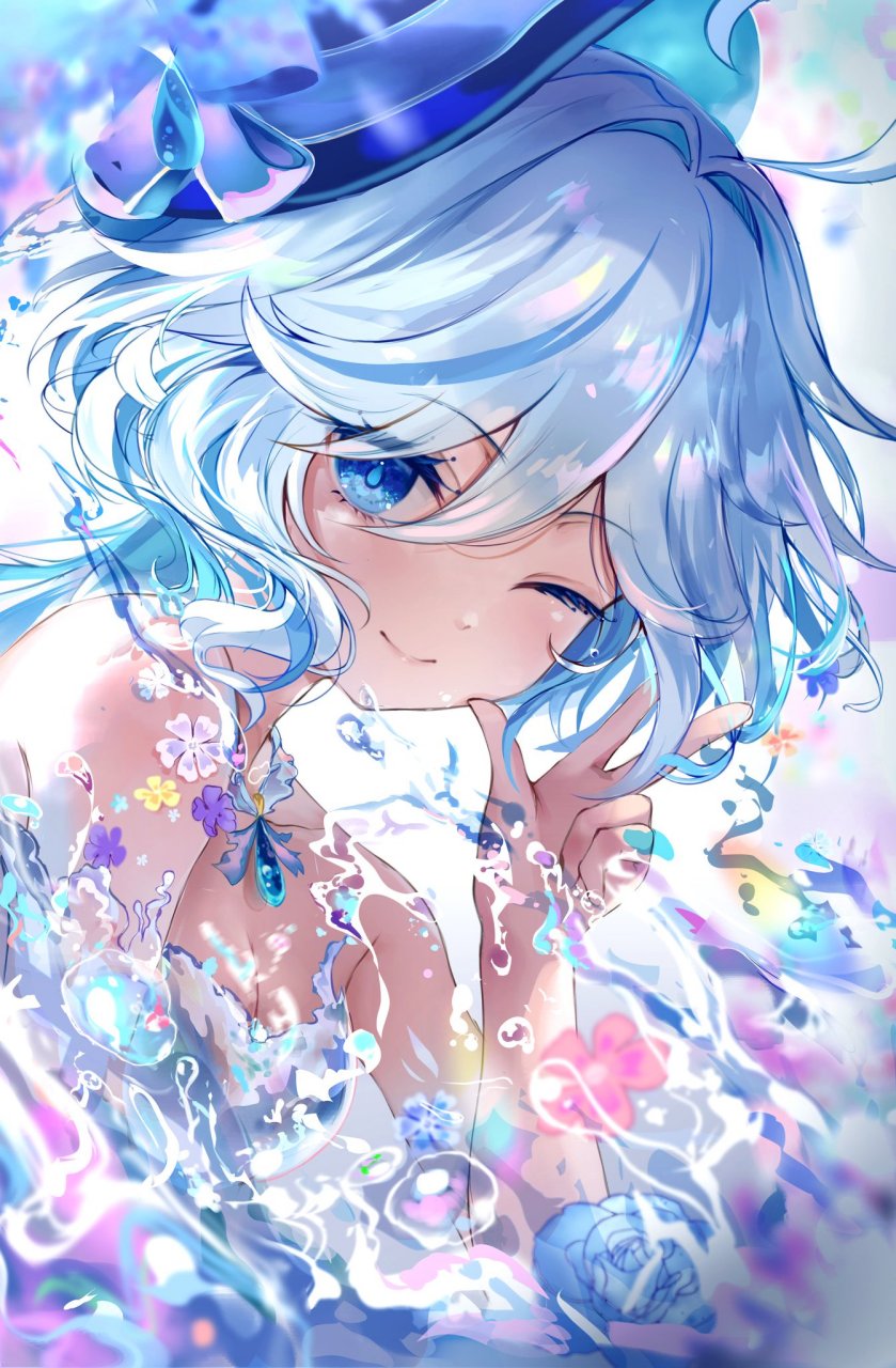 原神# 水中的女孩 twi:@dxnekon