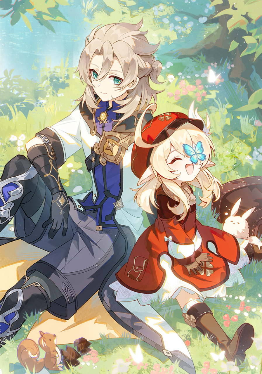 原神#可莉阿贝多 远足92 twi: @trarosrhea