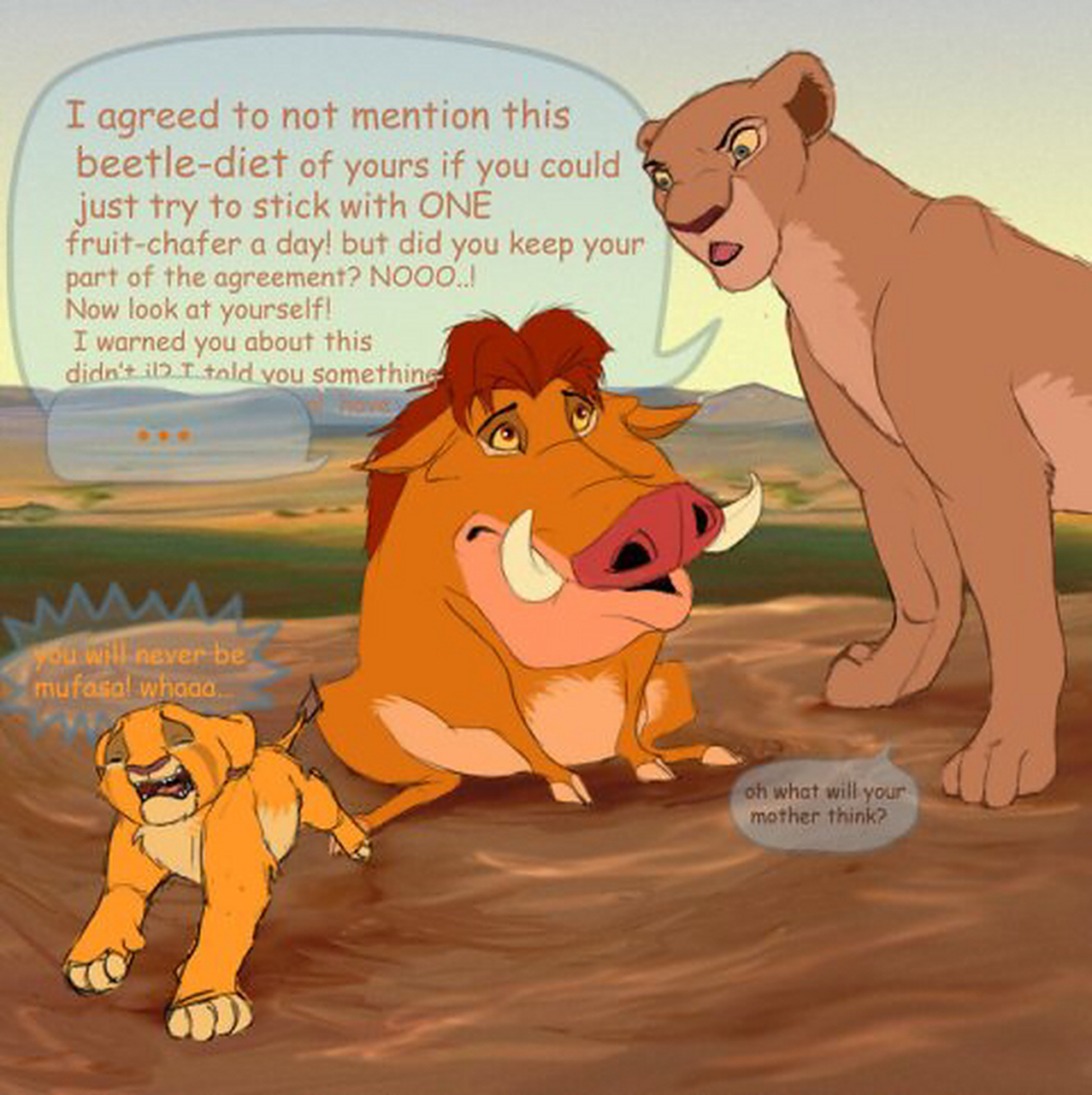 赞同琪拉雅,他真的不像木法沙![二哈]