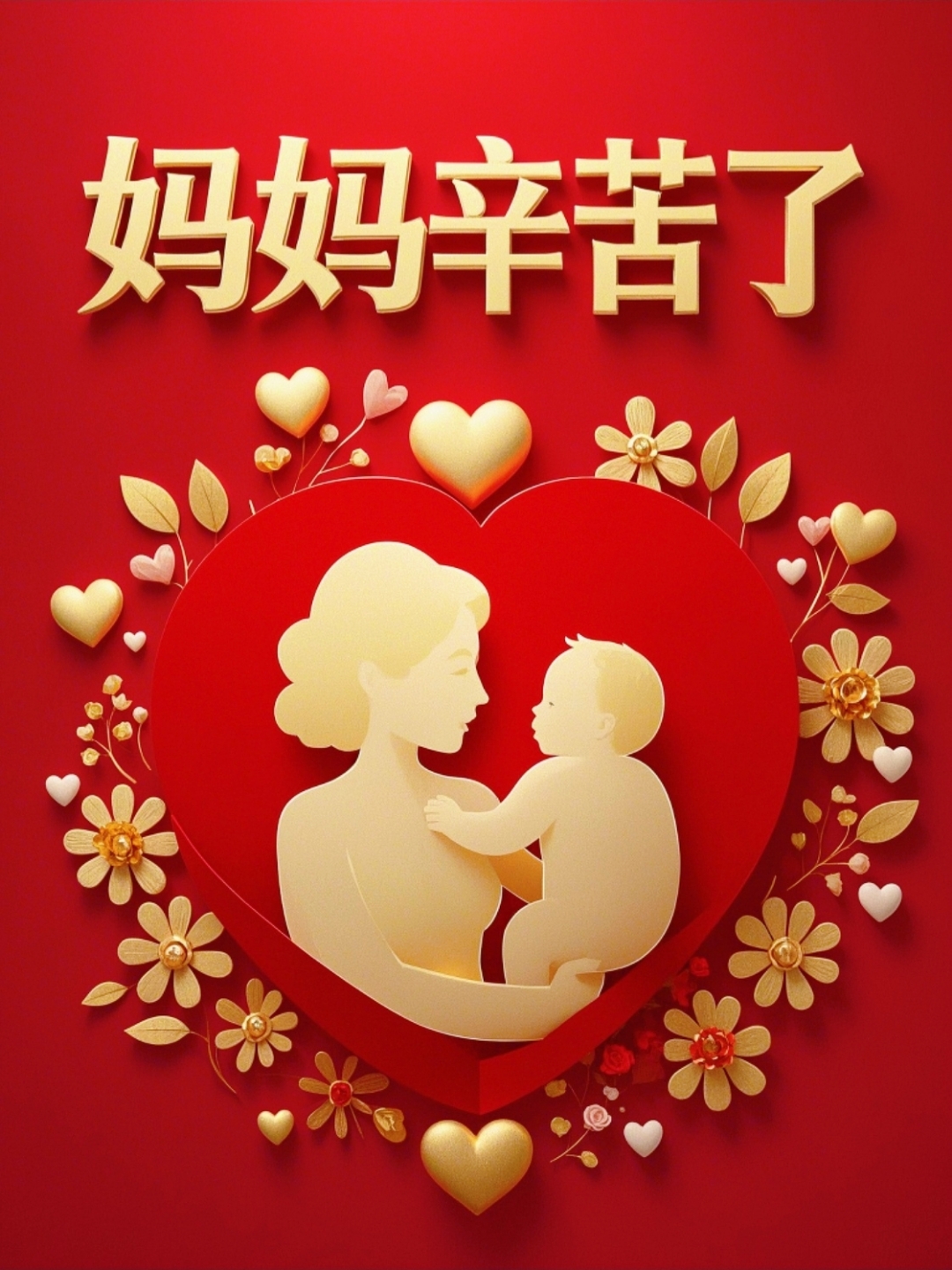 母亲不被任何标签所定义,不受年龄的限制,女性的力量是既温柔又坚韧