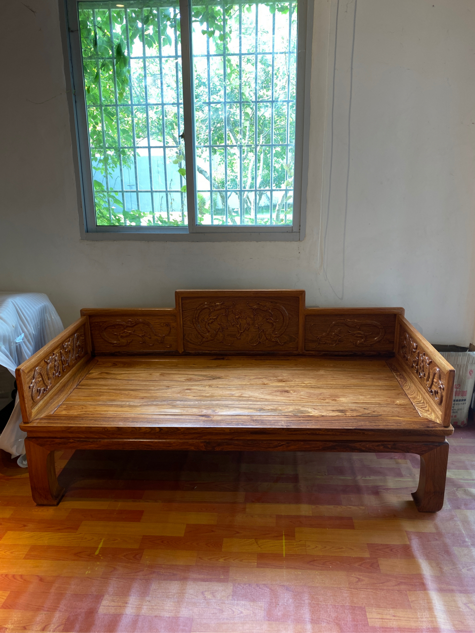 越南黄花梨罗汉床