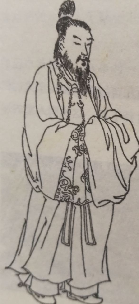 菟道稚郎子 是3世纪末4世纪初日本应神天皇的小儿子.