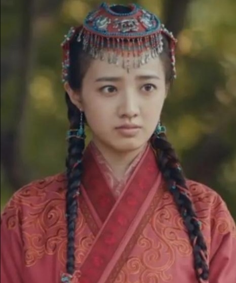 蠕蠕公主郁久闾氏,是柔然可汗阿那瓌第二个女儿