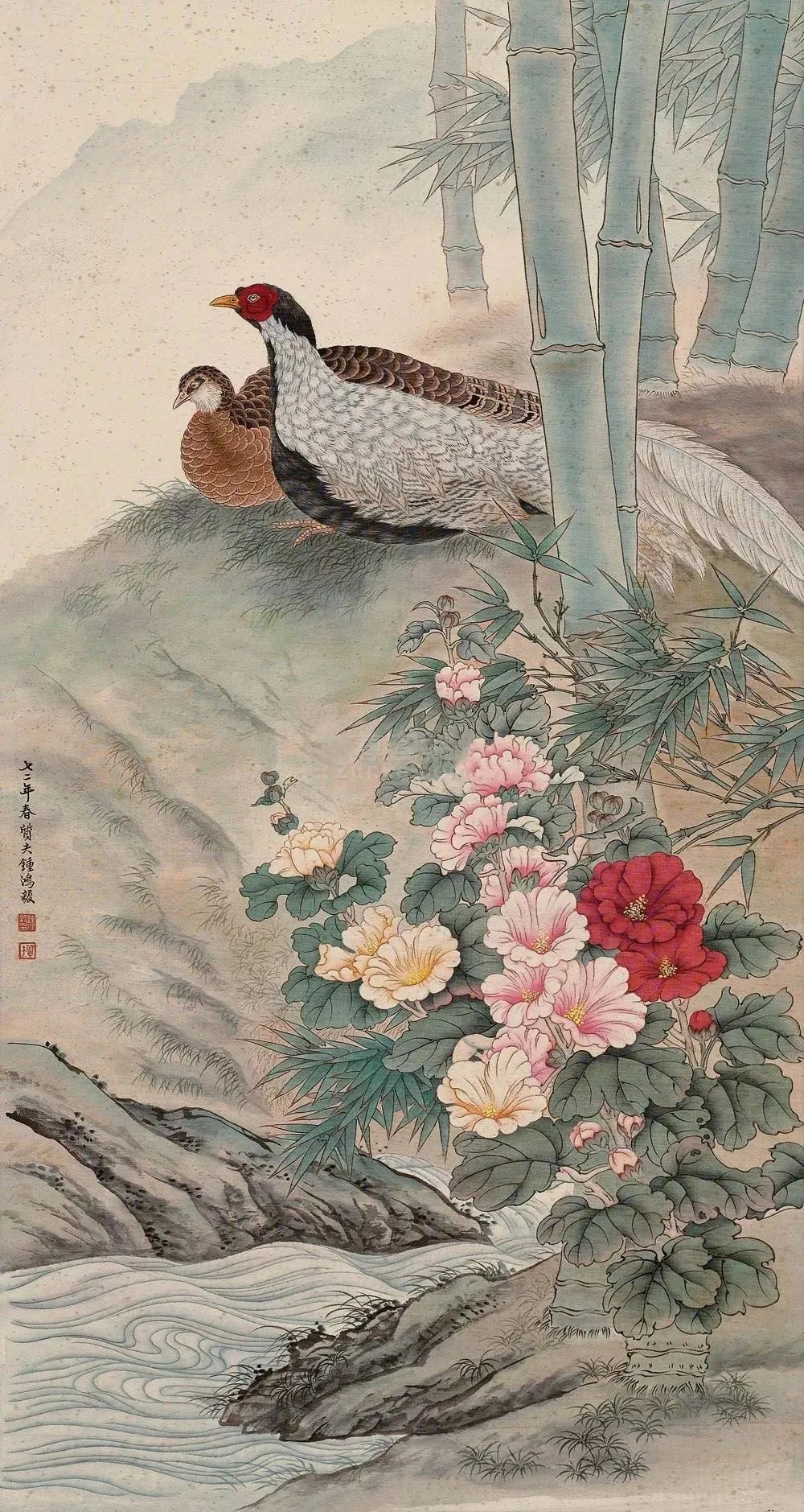 钟质夫,"鲁美四老"之一.