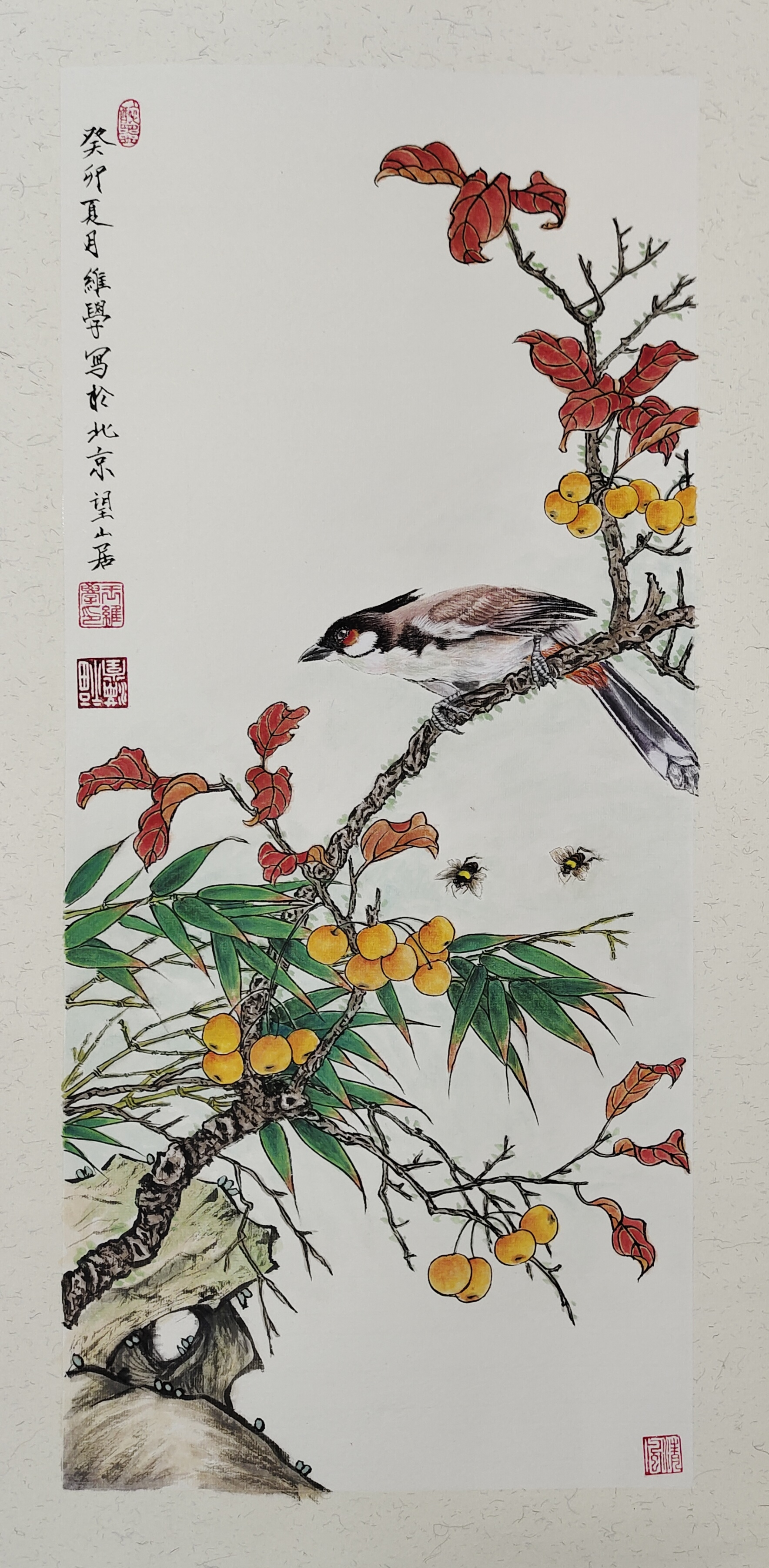 七月是热的天,也是水果盛产时节;孩子们的假期,白天