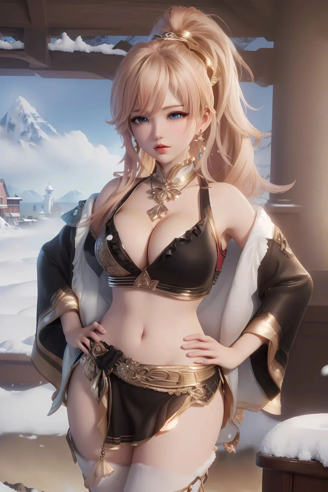 王者荣耀 姬小满 大胸 丝袜 性感#漫画# #王者荣耀# #养眼美女#