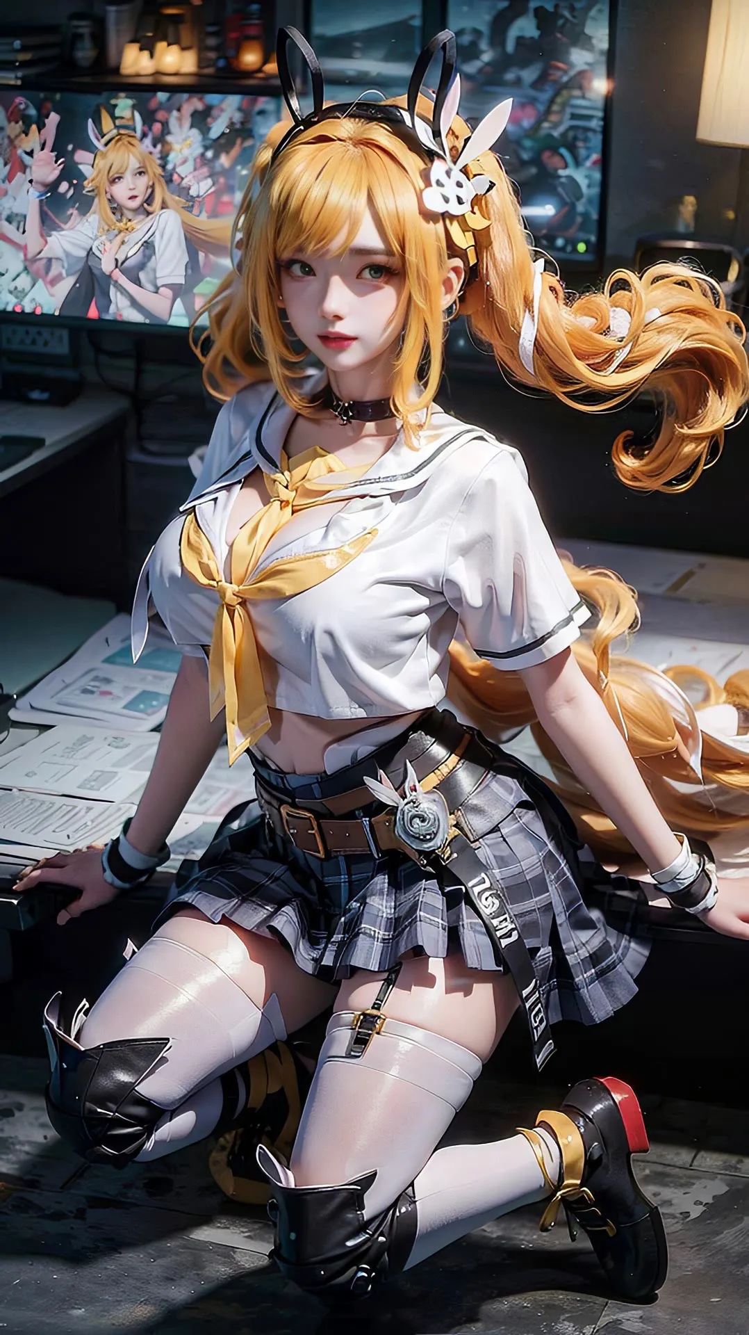 王者荣耀 安琪拉 大乔 海月 露娜 大胸 性感#王者荣耀# #养眼美女