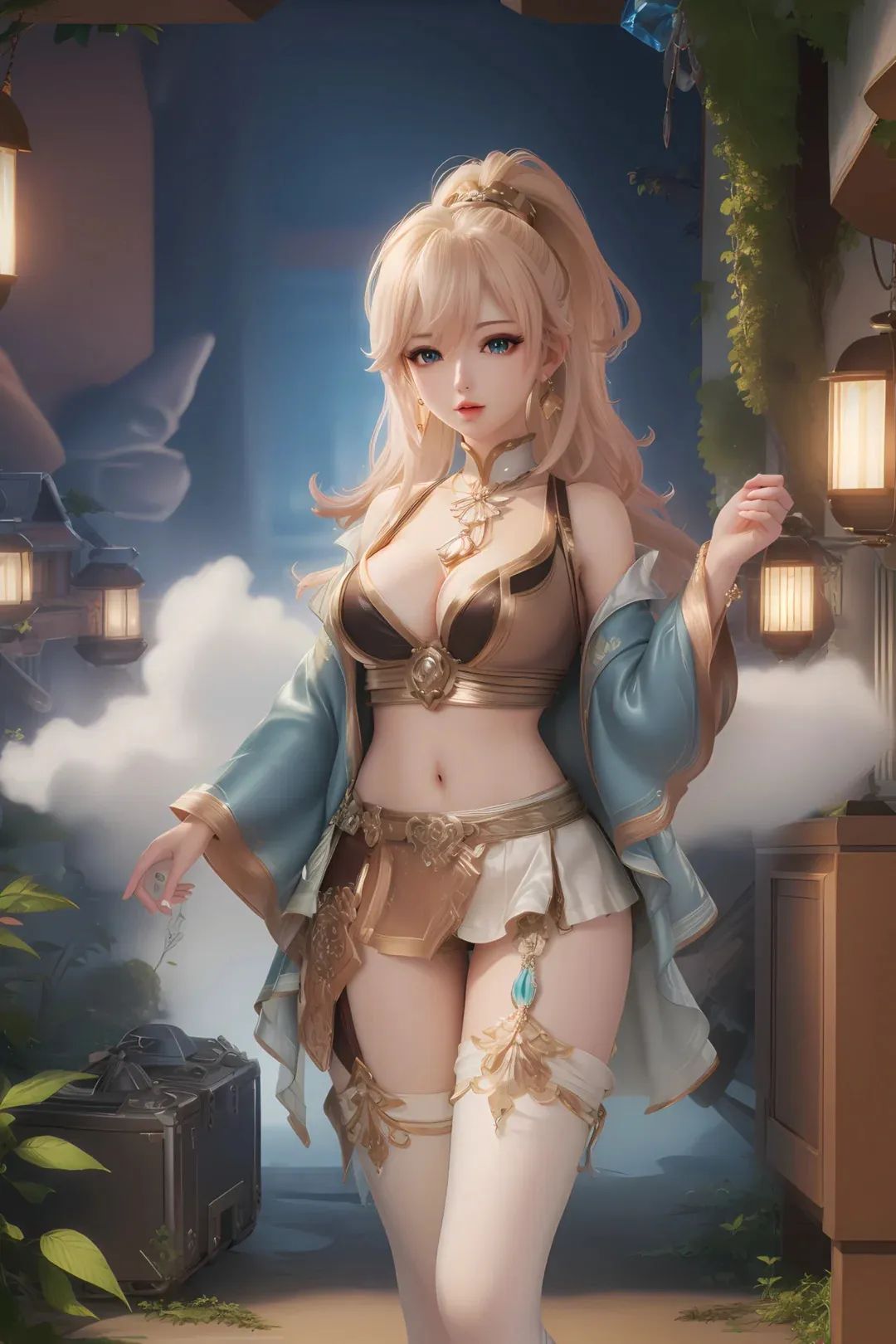 王者荣耀 姬小满 大胸 丝袜 性感#漫画# #王者荣耀# #养眼美女#