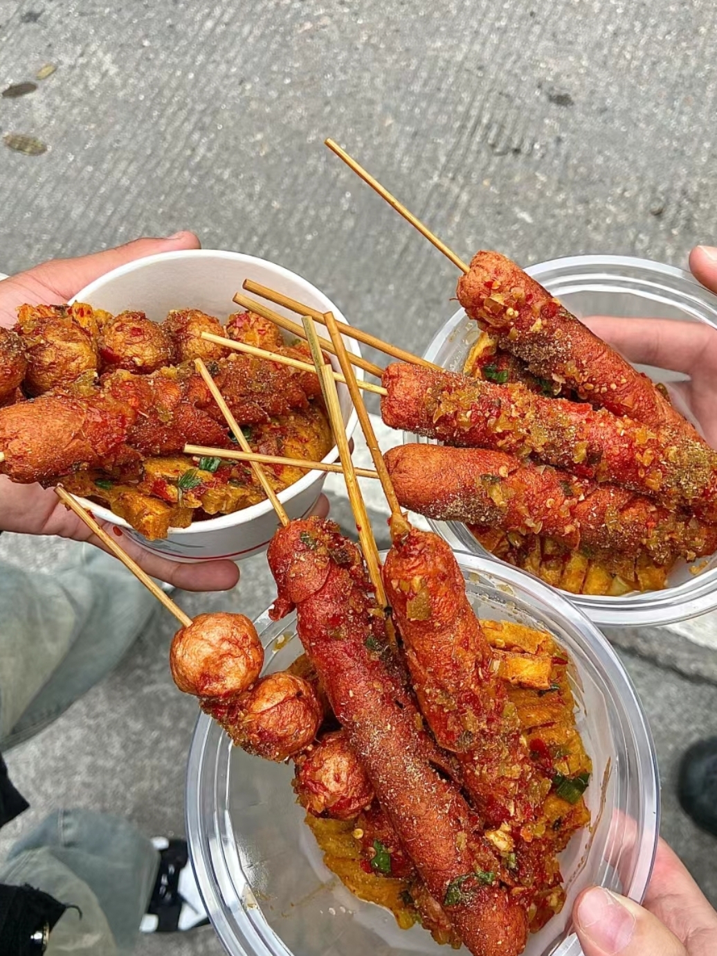 每次一去宁乡必去这个奶奶这里吃兰花干.