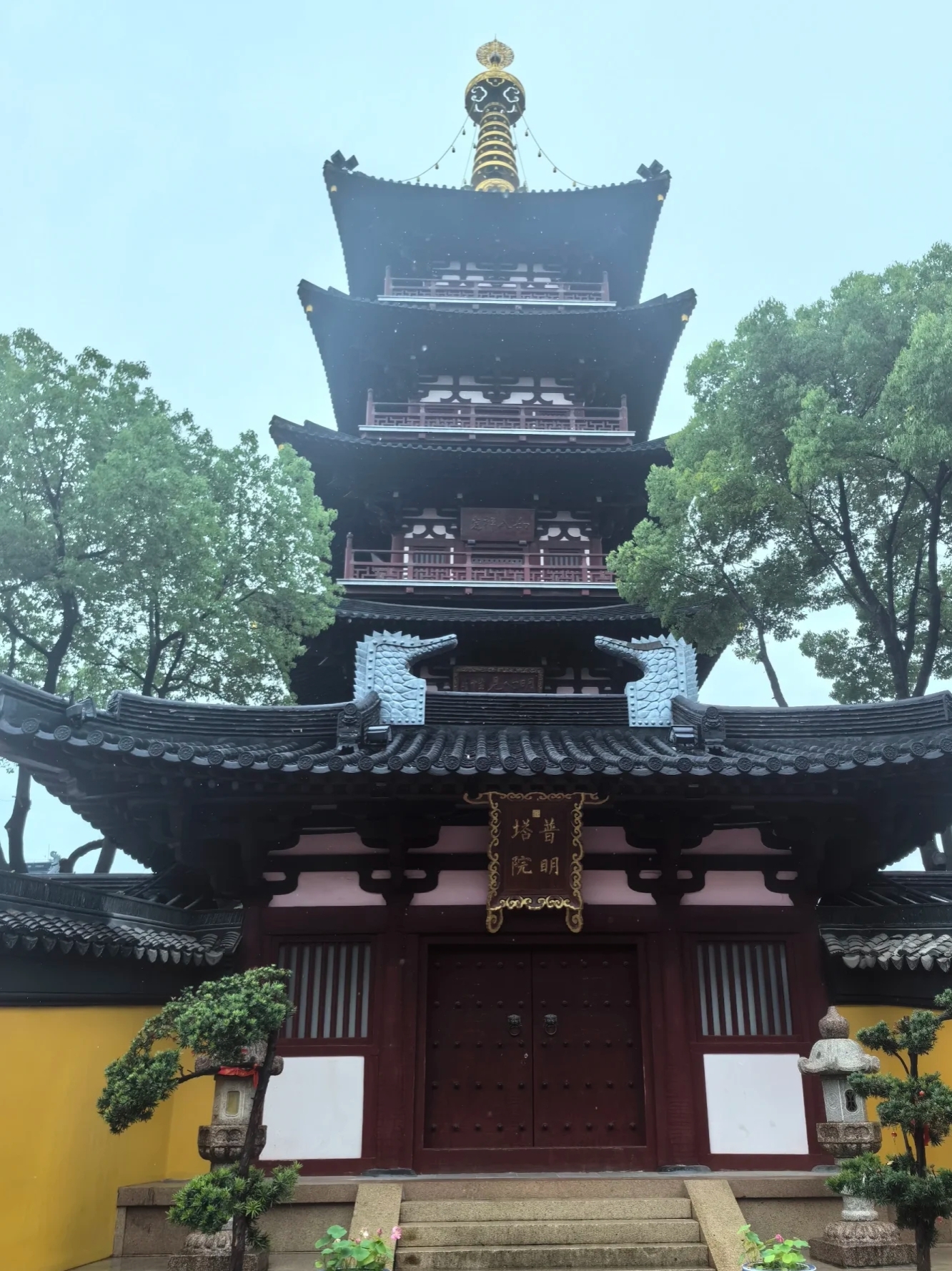 苏州必打卡寺庙--寒山寺 十大寺庙之一: 月落乌啼霜满天,江枫渔火对愁