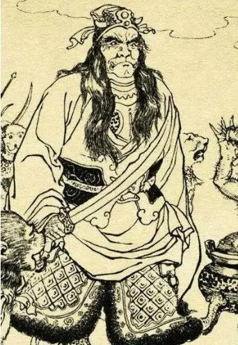 黄袍怪 本是天上二十八星宿中的"奎木狼".