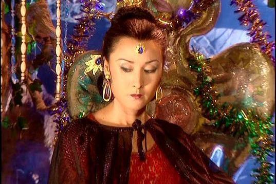 是一条全身赤鳞的巨大蟒蛇怪,生性凶恶残忍,此妖魔住在七绝山稀柿峒