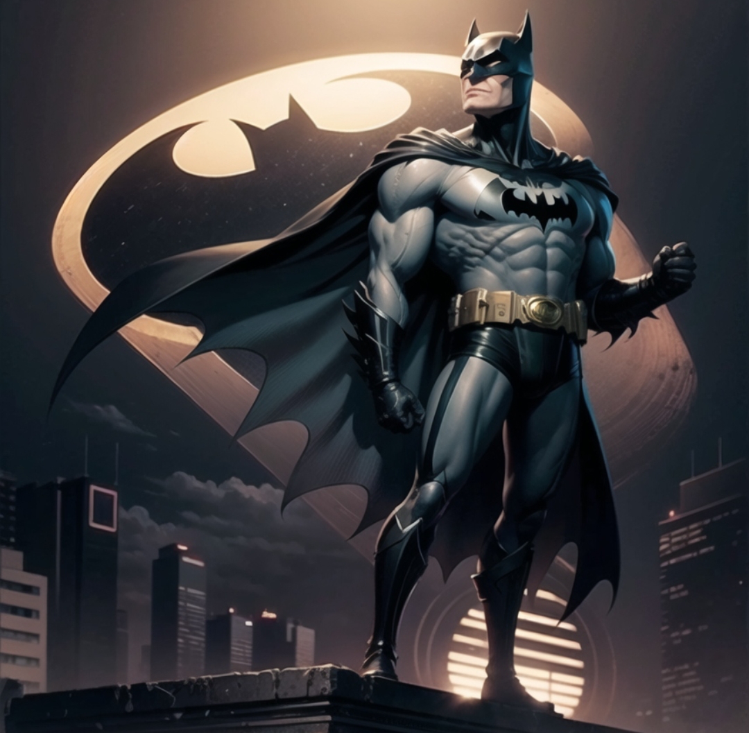 守护哥谭市的蝙蝠侠[得意][得意][得意]