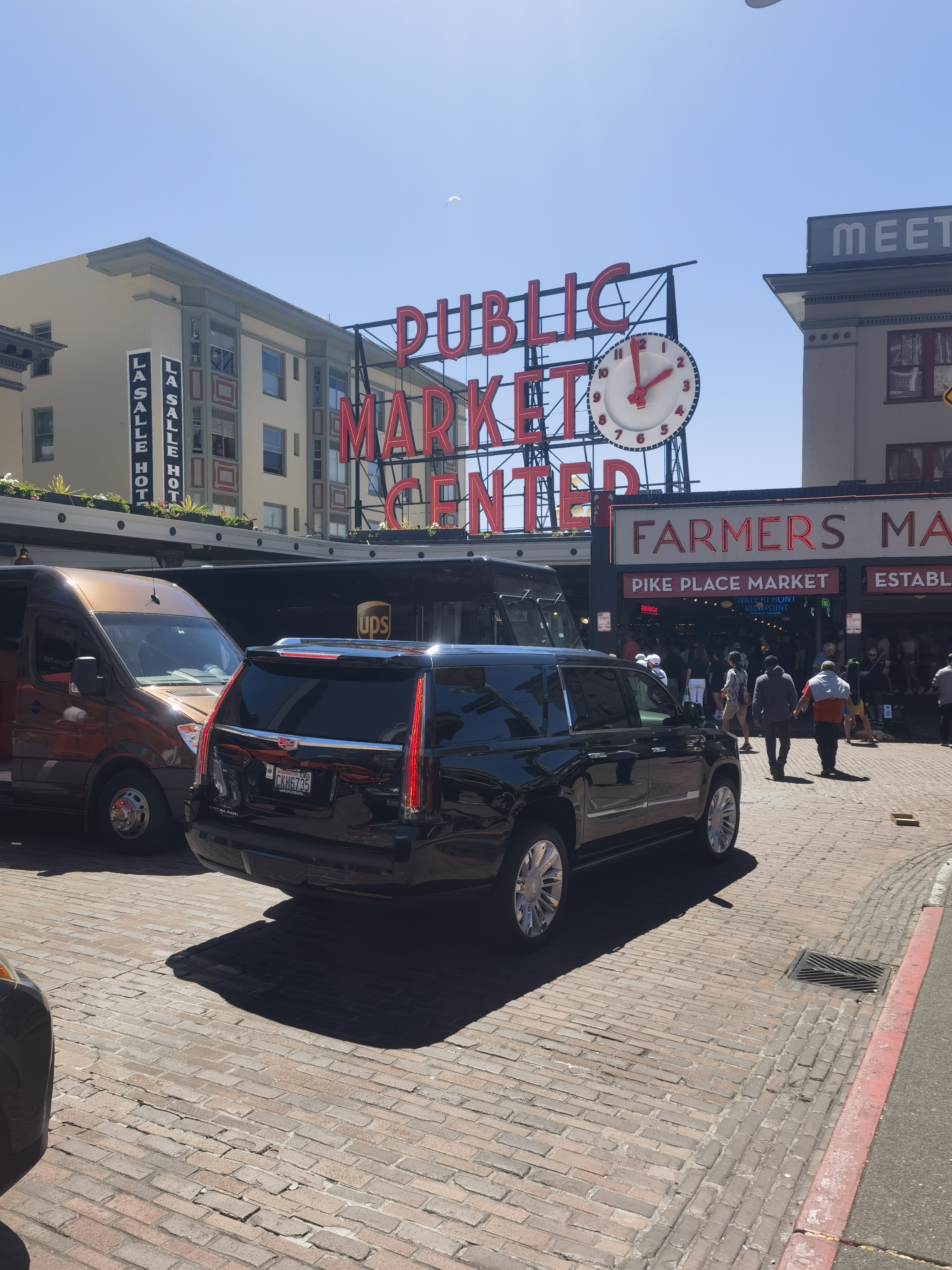 美国西雅图:太空针塔$派克市场