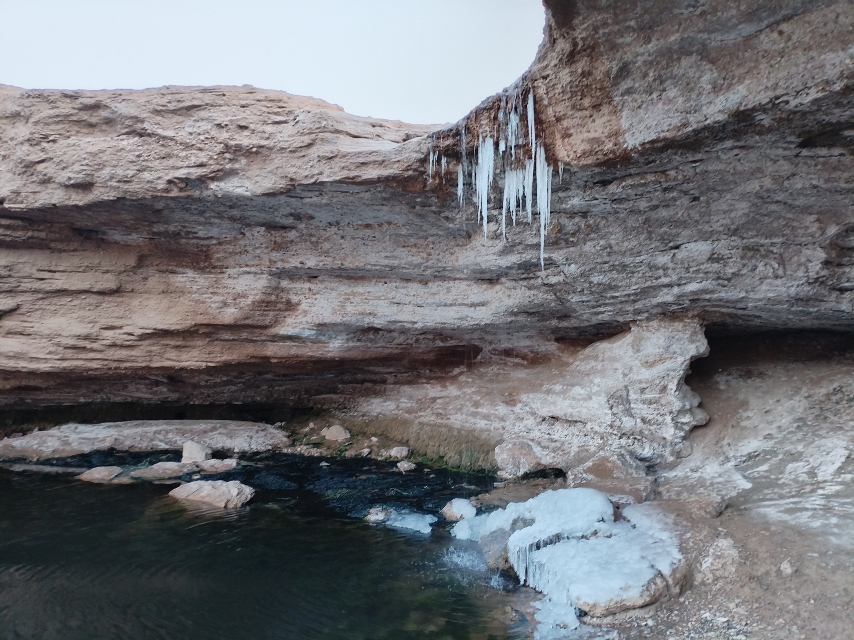 初冬的金昌泉沟 2023年11月11日,刚过冬至后的周末下午,驾车前往龙首