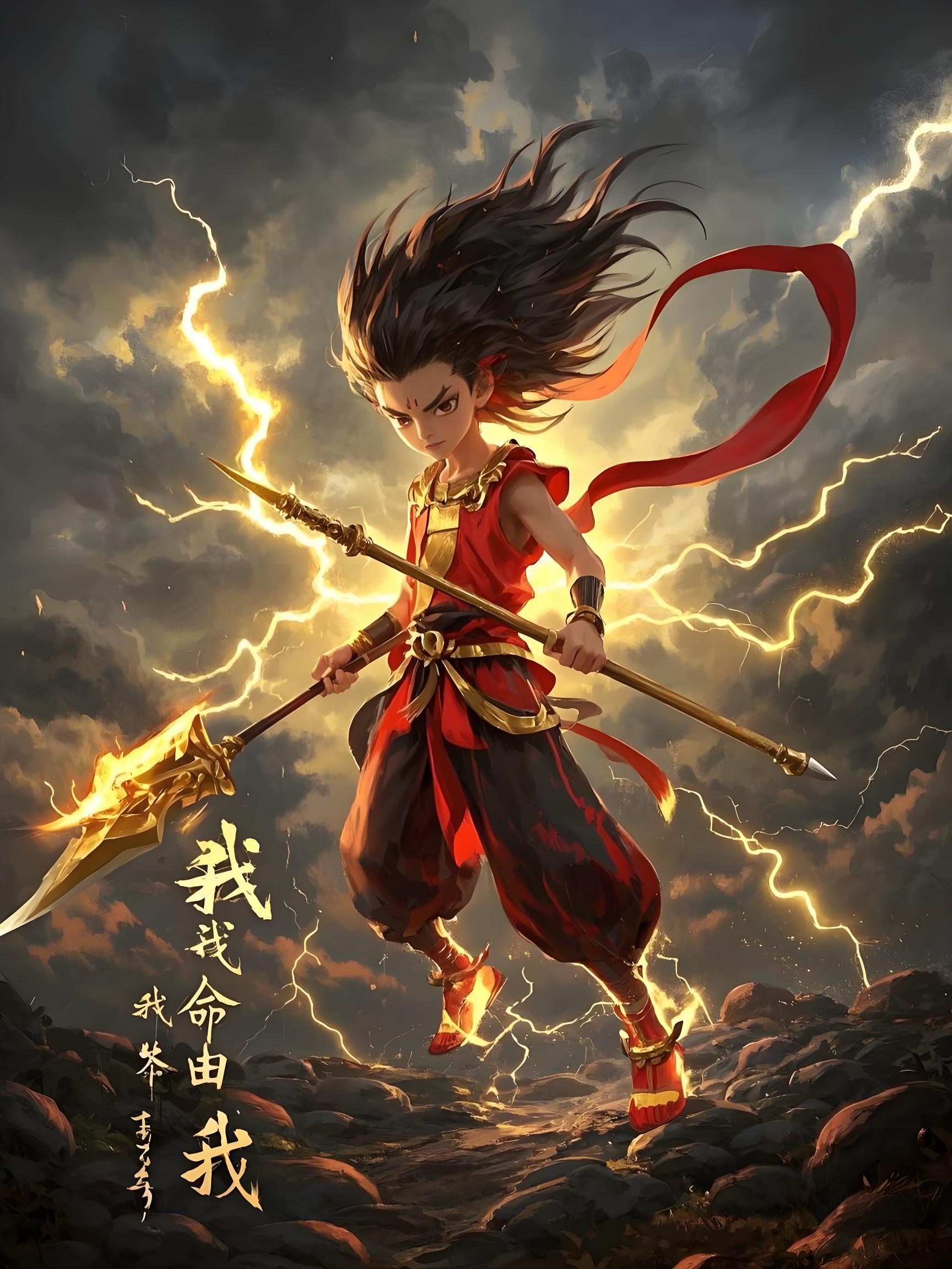 在《哪吒之魔童降世》中,最让我触动的角色是哪吒