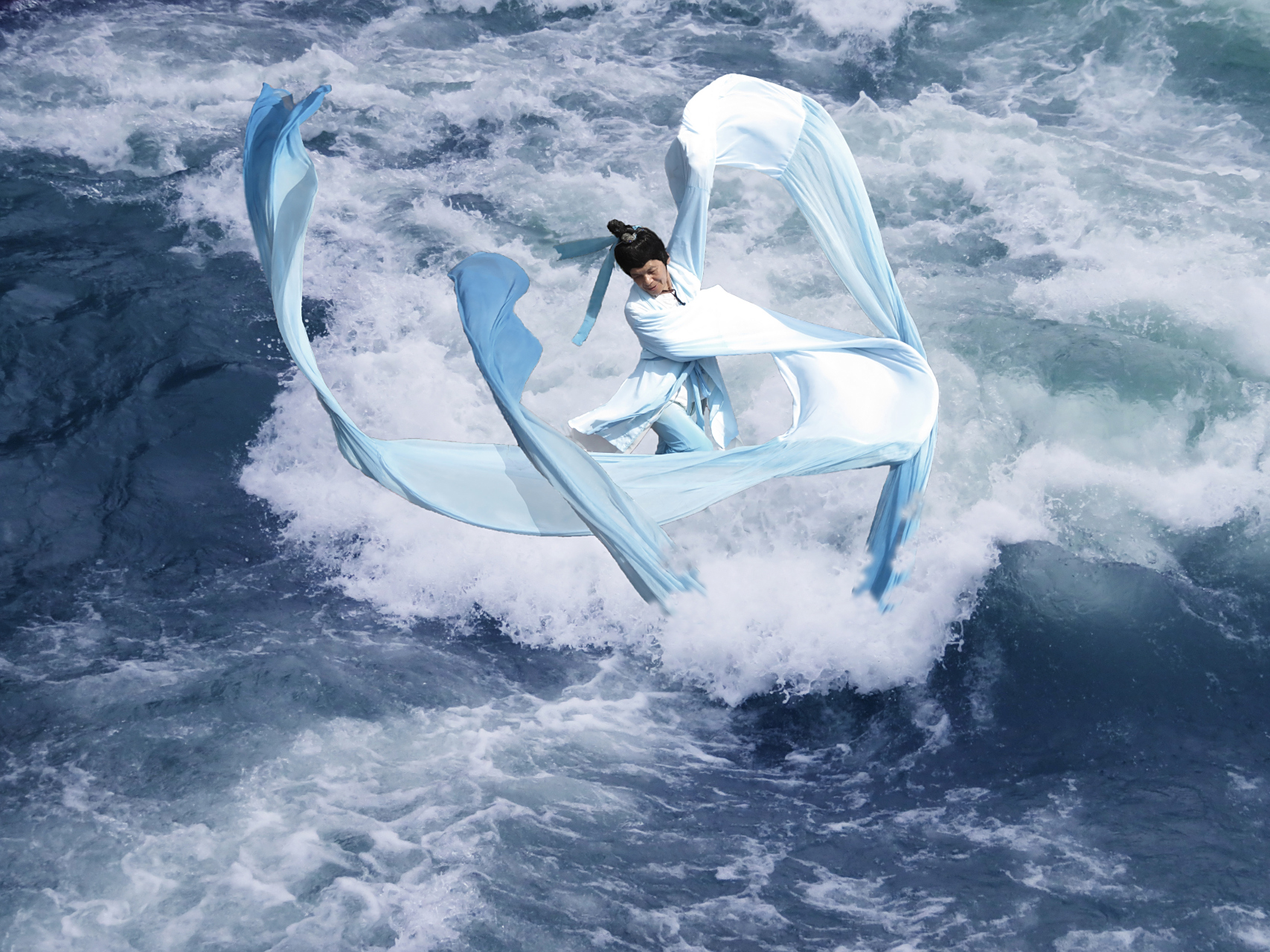 长袖舞《江河水》