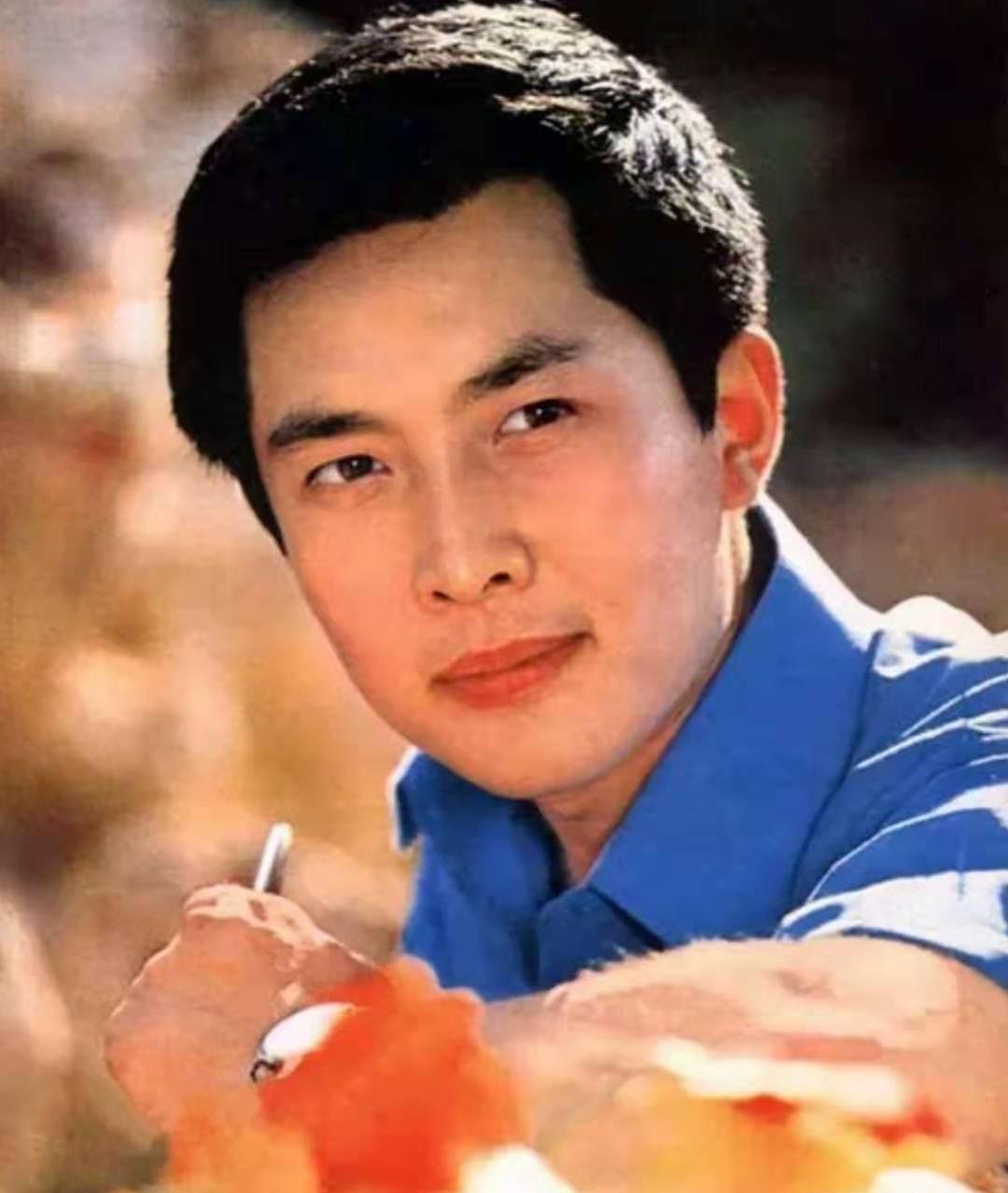 唐国强,玉人的形象."奶油小生",名副其实.