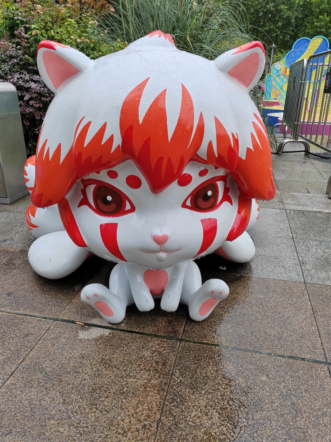 在忙碌的生活中,我找到了片刻的宁静,感谢秋雨的陪