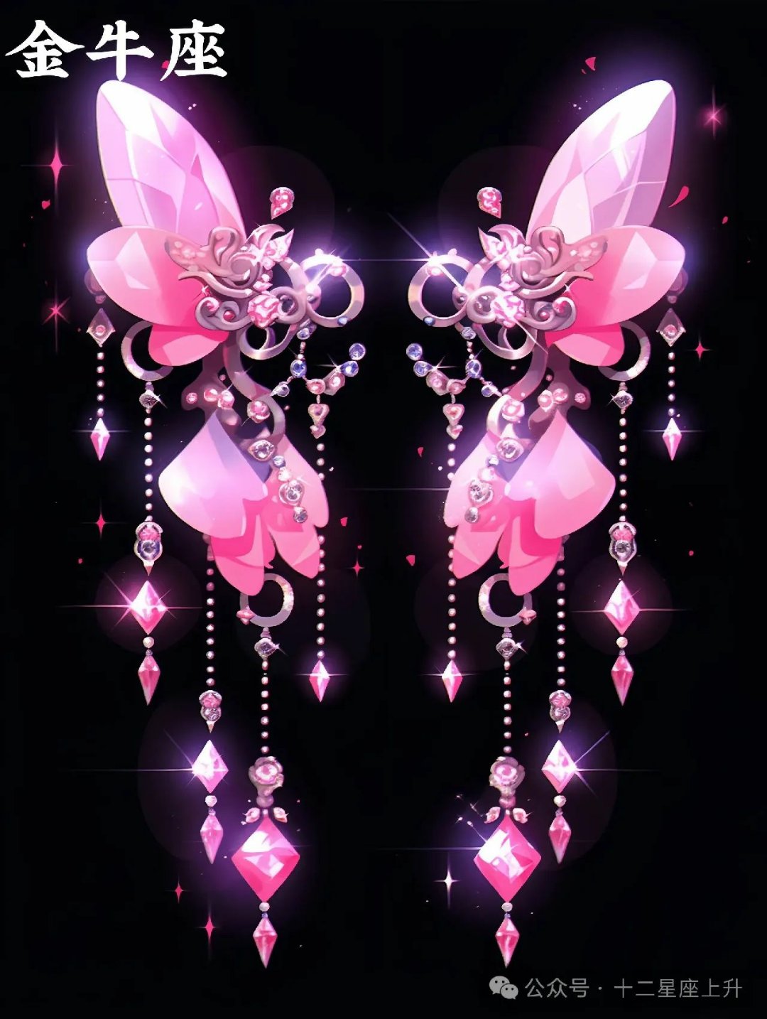 十二星座绝美耳饰