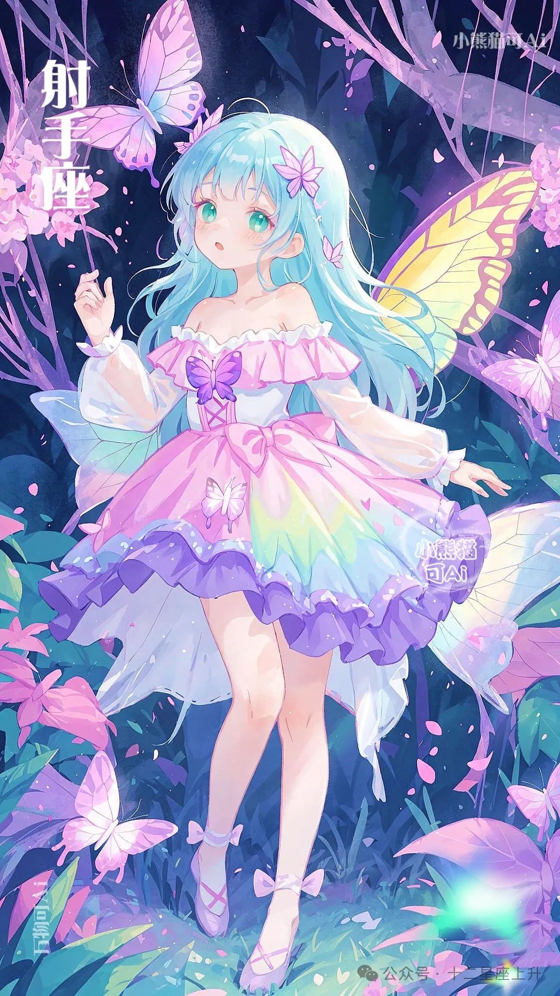 十二星座蝴蝶精灵