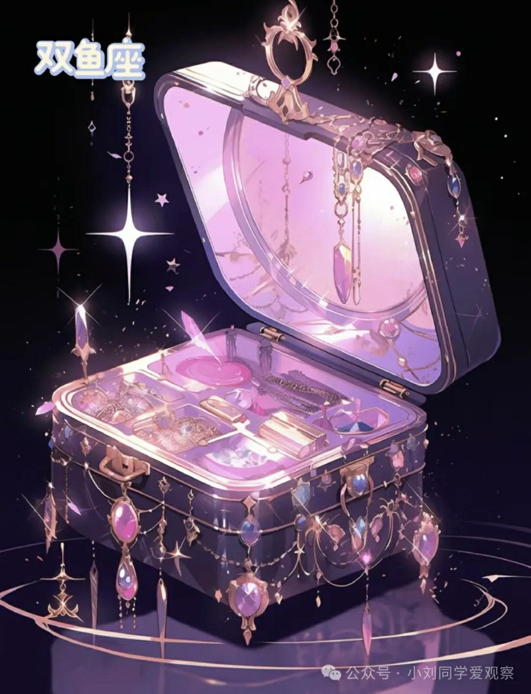 十二星座专属化妆盒