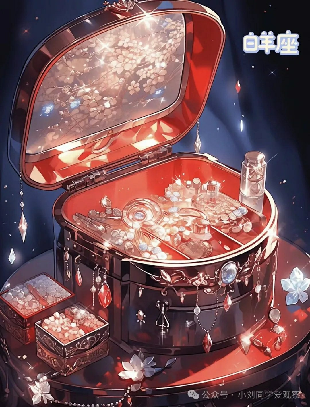 十二星座专属化妆盒