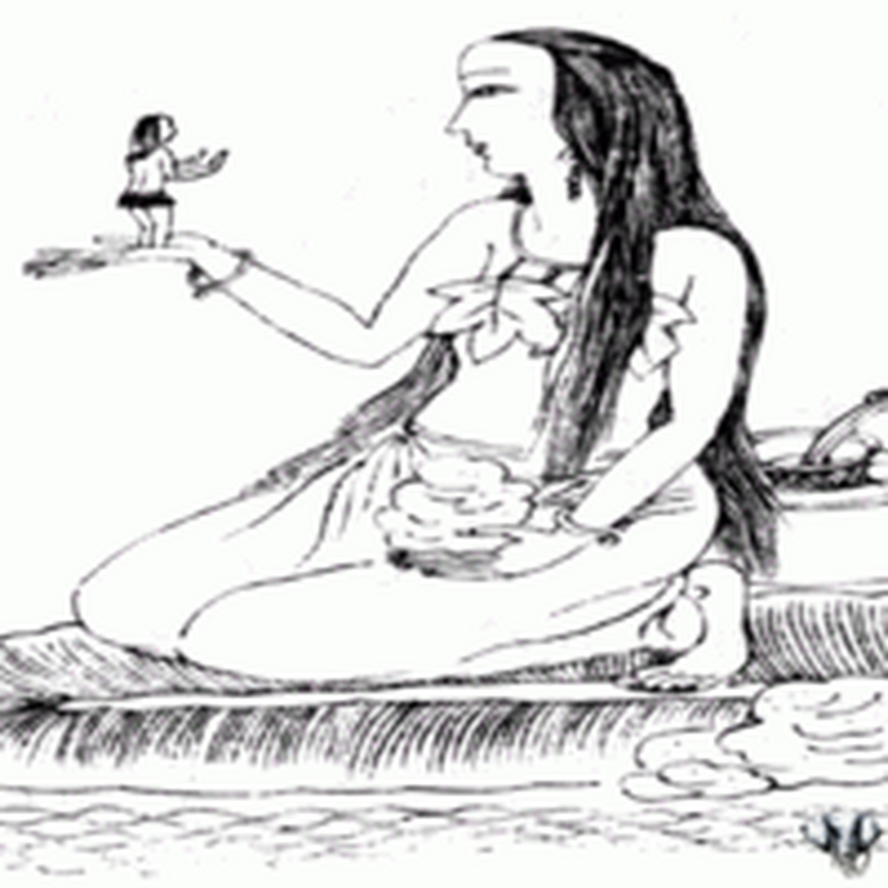 人性本善还是人性本恶呢?或许只有女娲知道了.