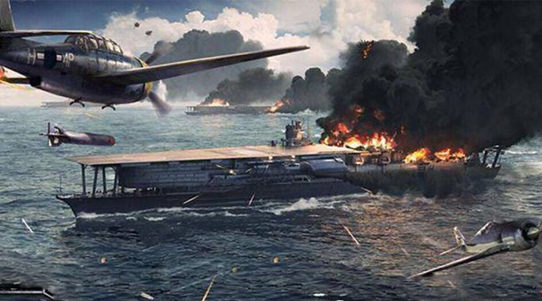 苍龙号航空母舰是旧日本海军第一艘设计建造的中型航空母舰,与飞龙号