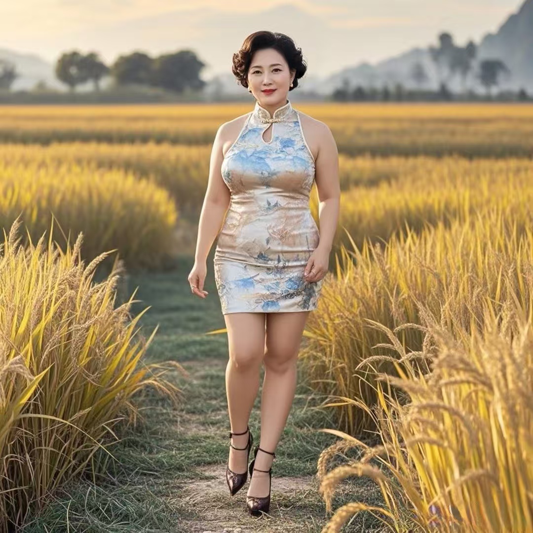 丰满的丈母娘15