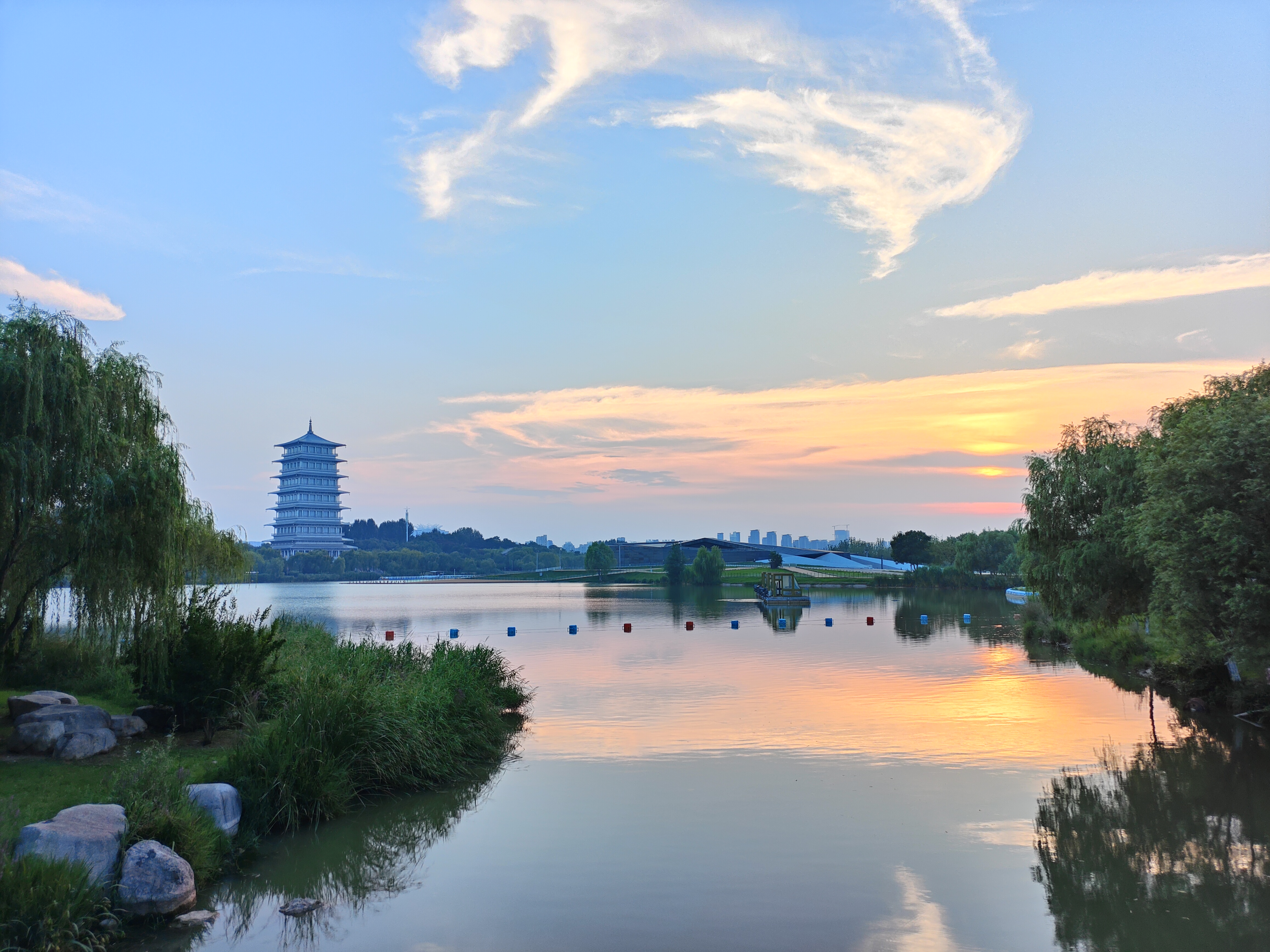 西安风景图片 世博园图片