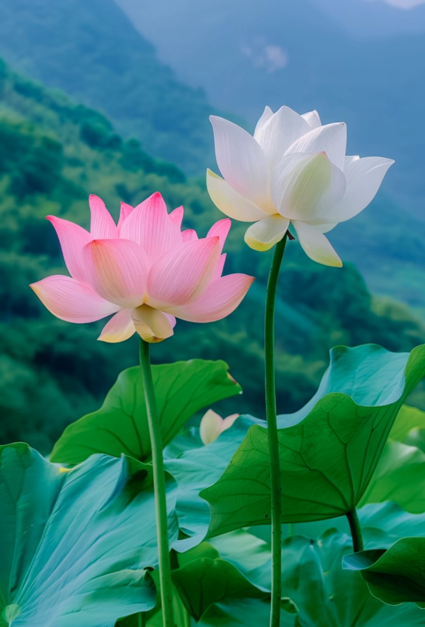 94夏日荷塘,静谧之美尽在此画91  夏日荷塘,美得如画,令人心醉