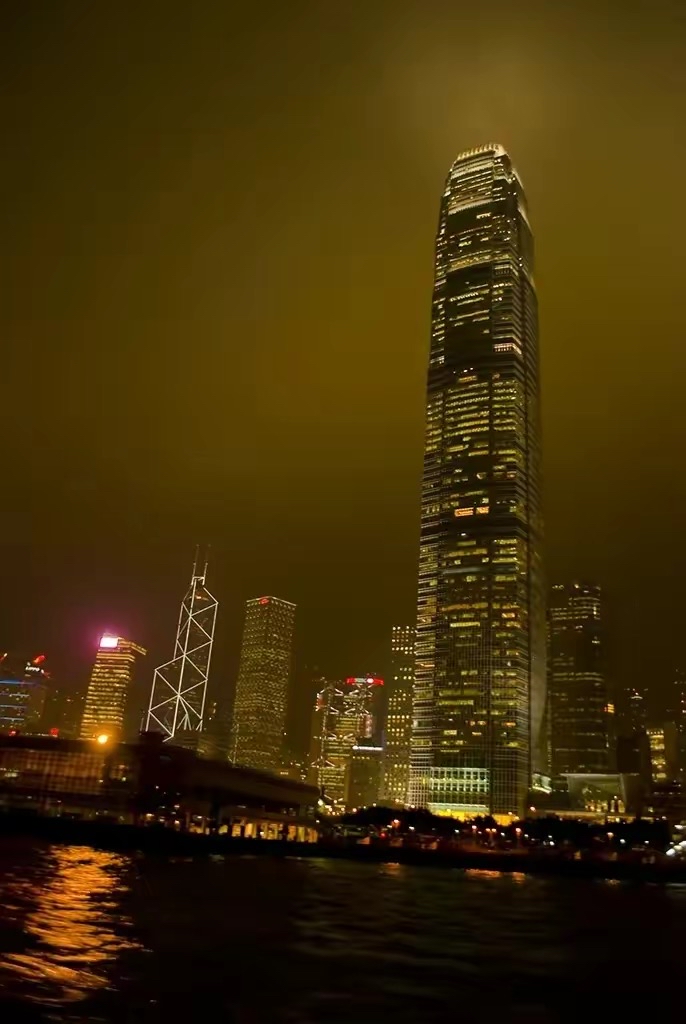 香港夜景 手机拍摄图片