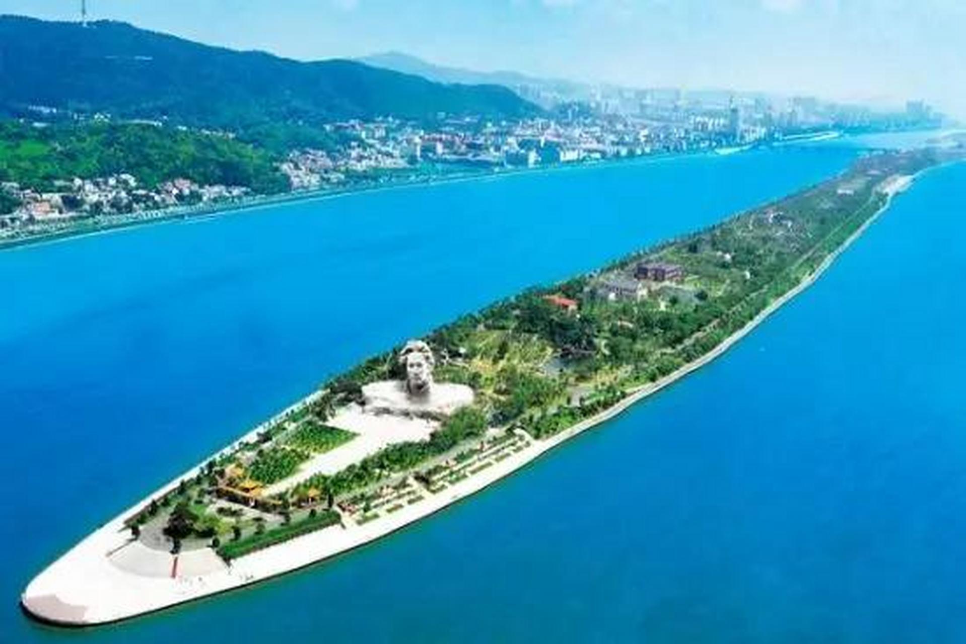 万物皆可云#云游全世界 橘子洲头又名桔洲公园,位于湖南省长沙市