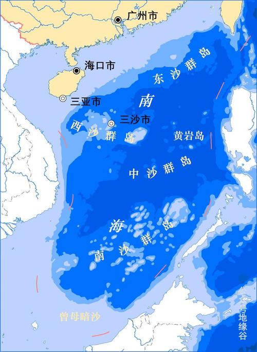 南海油井分布图图片