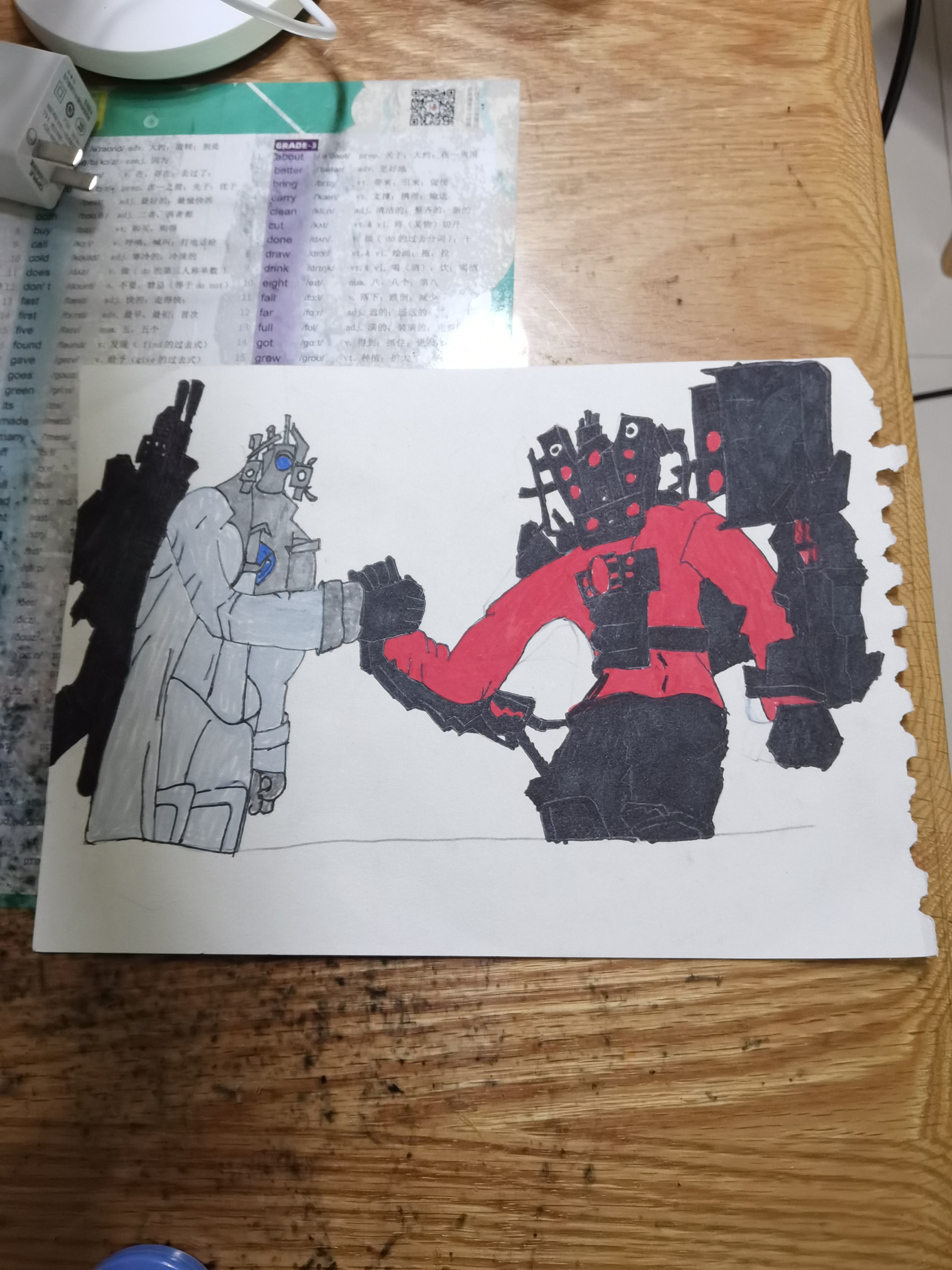 照@画画的小栗子 画的