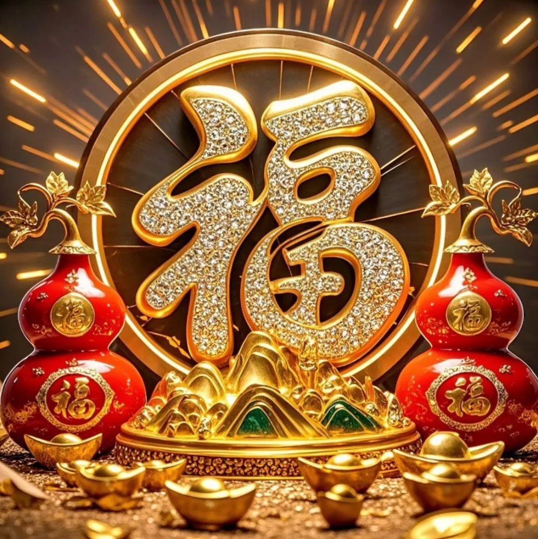 代表有财运有福气的字
