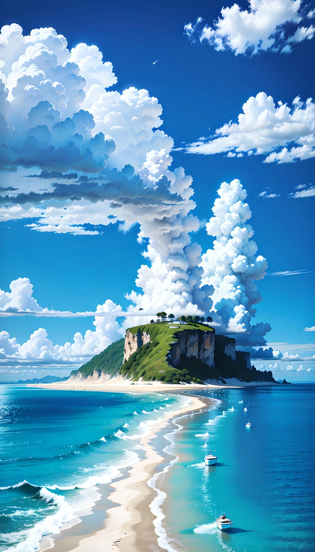 碧海蓝天/好美景色