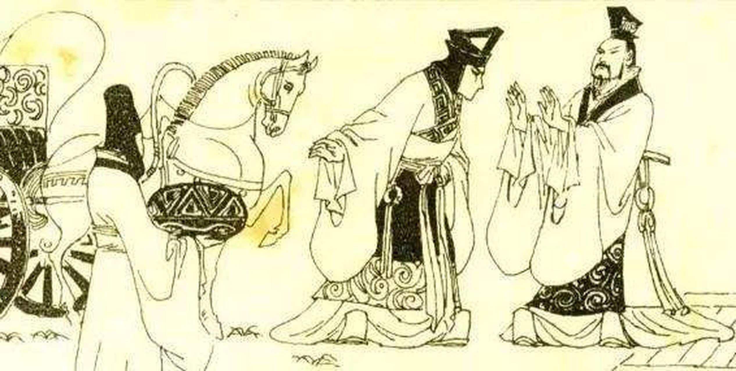 春秋时期,齐国的君王齐灵公有一个奇怪的癖好:他喜欢女人穿男人的衣服