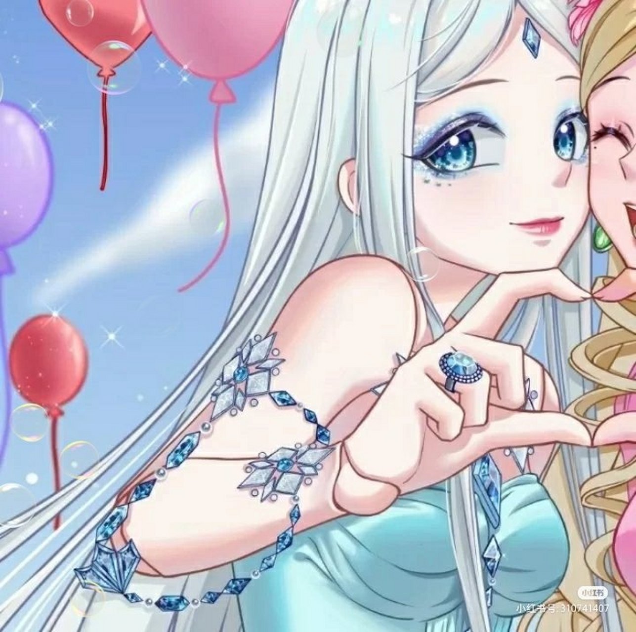 叶罗丽闺蜜头像 我太爱啦 原创不知