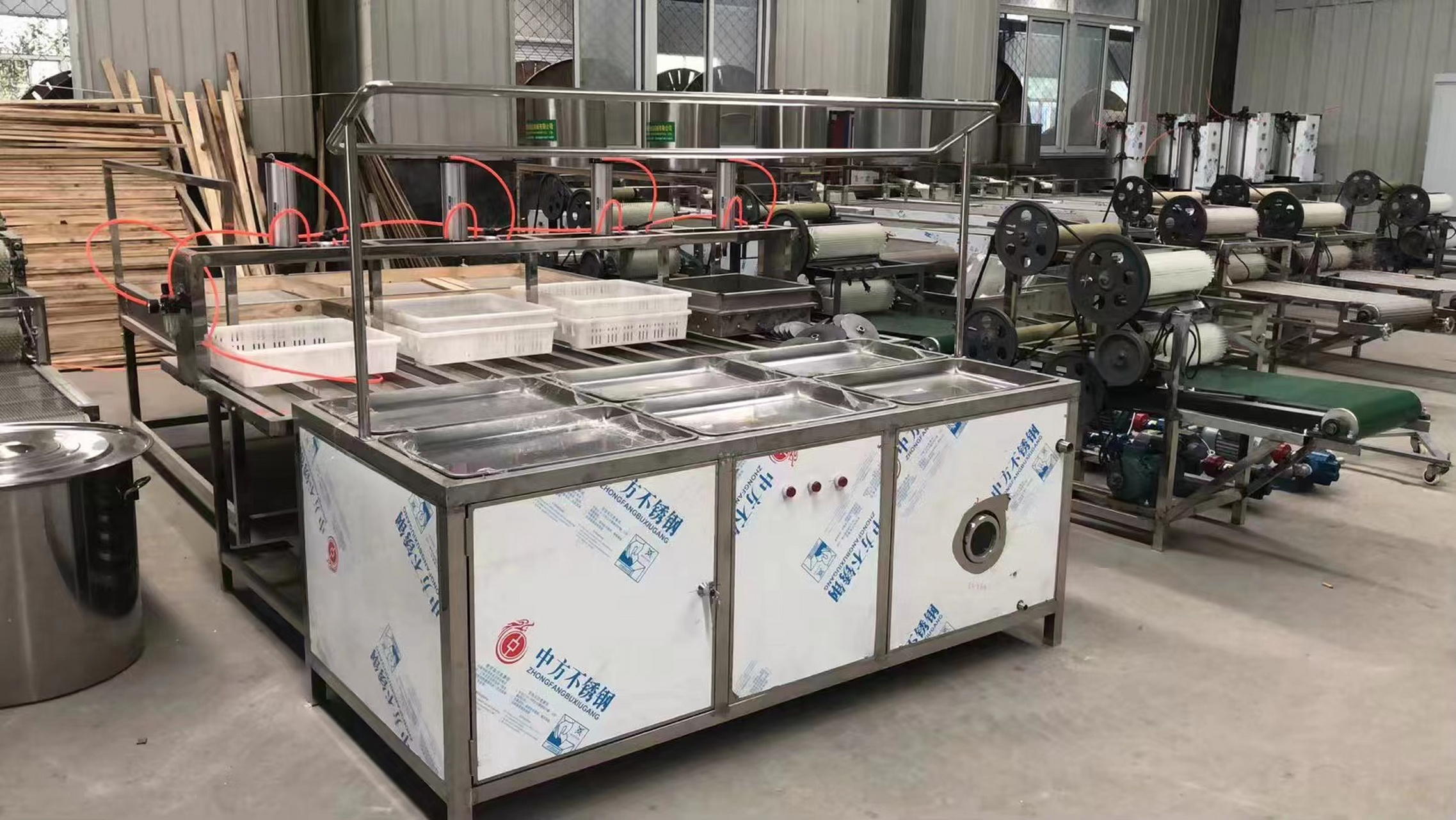 豆制品设备# #腐竹机# #手工腐竹# 半自动腐竹机设备,可以做腐竹油皮